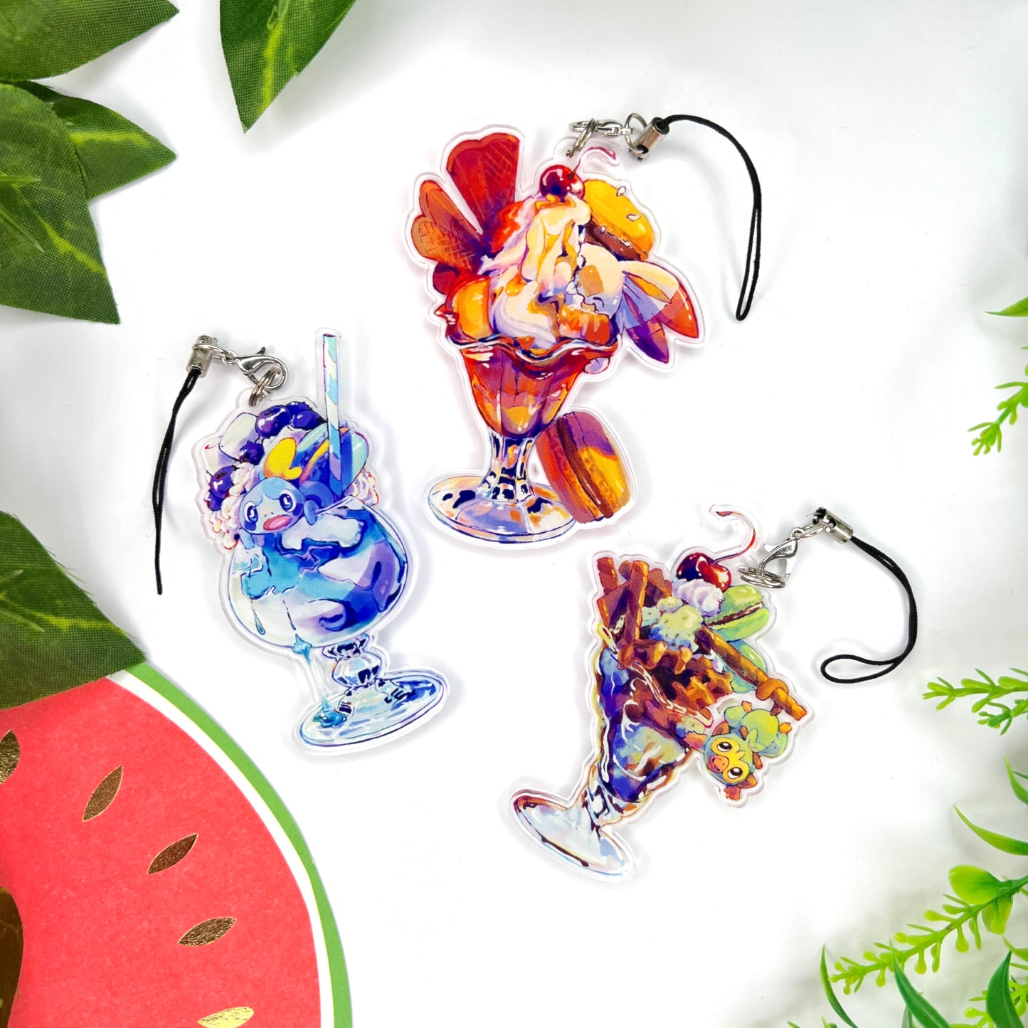 Pokemon Sword Shield | 2.5 Inch Charms